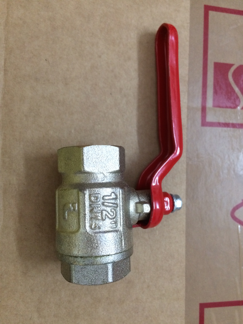 Van bi đồng ren art.090 Italy phi 13 phi 17 phi 21 áp lực 50kg