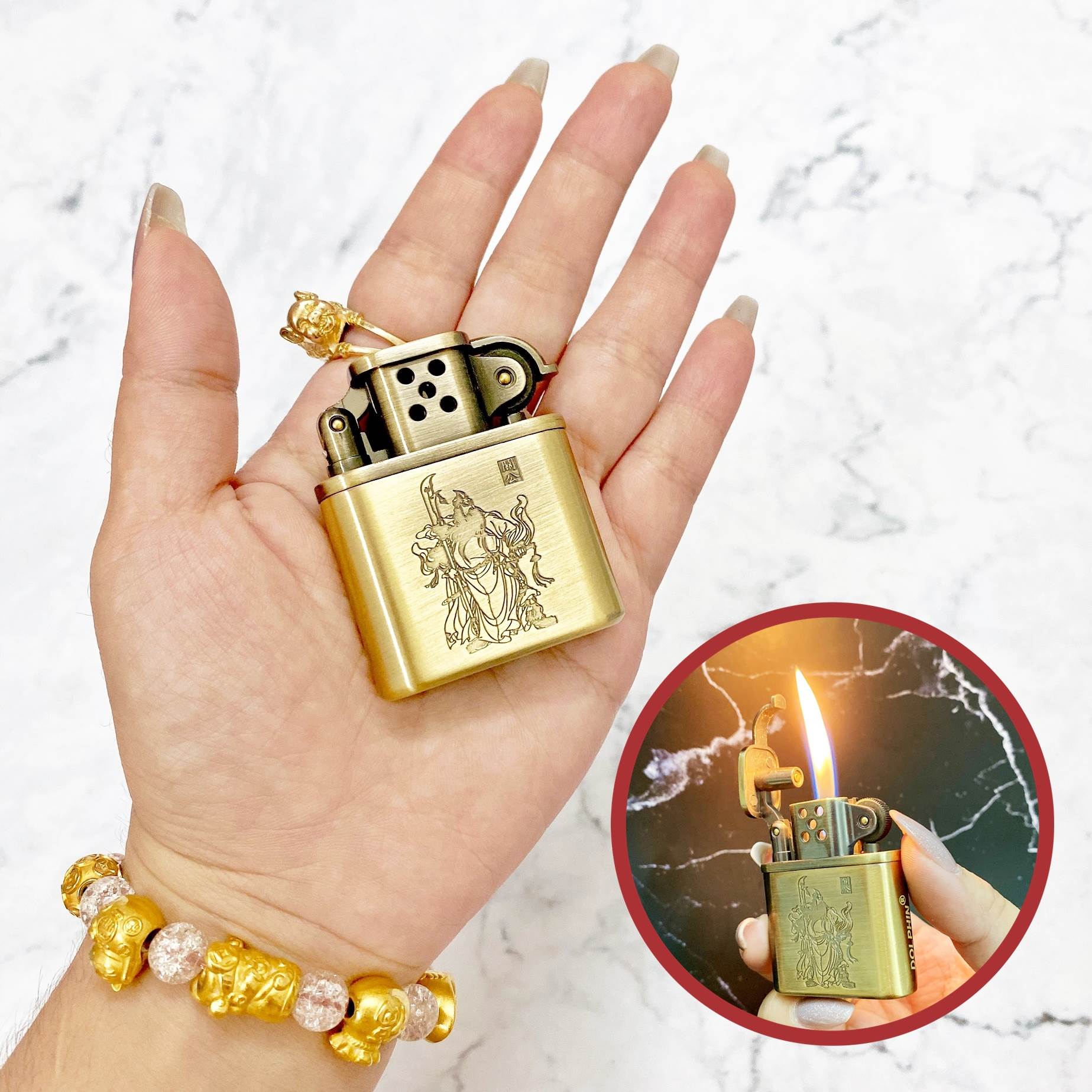 BẬT LỬA DOLPHIN CỐI GAS ĐÁ HÌNH QUAN CÔNG - (XÀI GAS)
