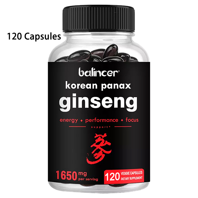 Korean red ginseng supplement-enhance style, enhance men's vitality, improve mood, enhance vitality