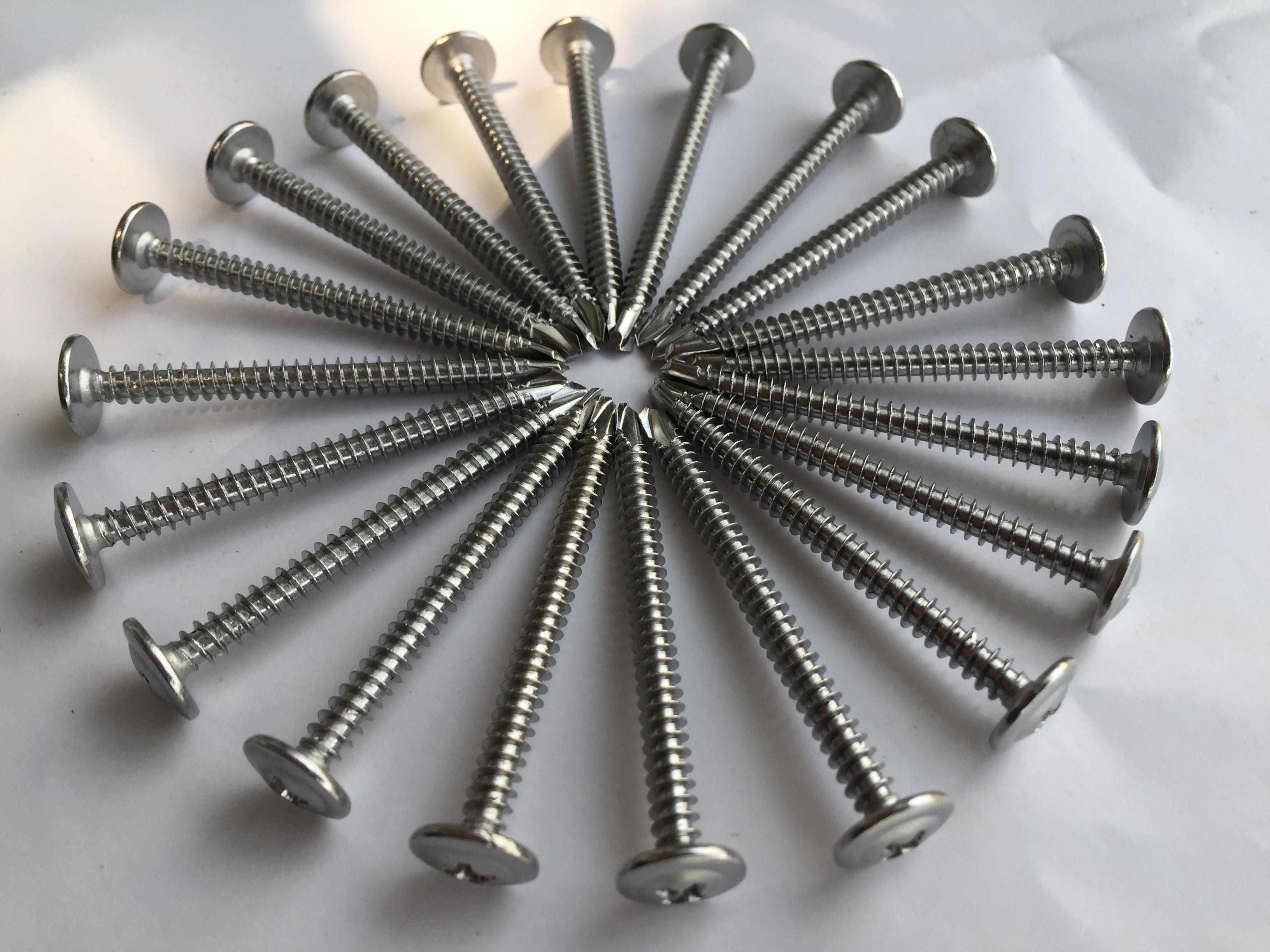 20 chiếc vít inox 304 tự khoan đầu dù phi 4 dài 5cm