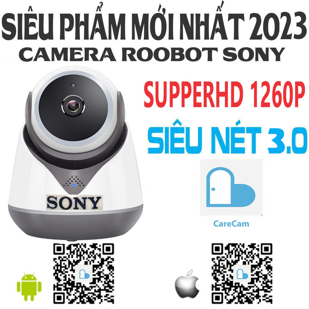 Camera wifi Sony FullHD 3.0MP - Siêu nét