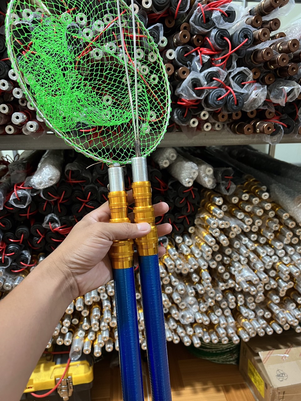 Cặp cần xanh 3m tốt