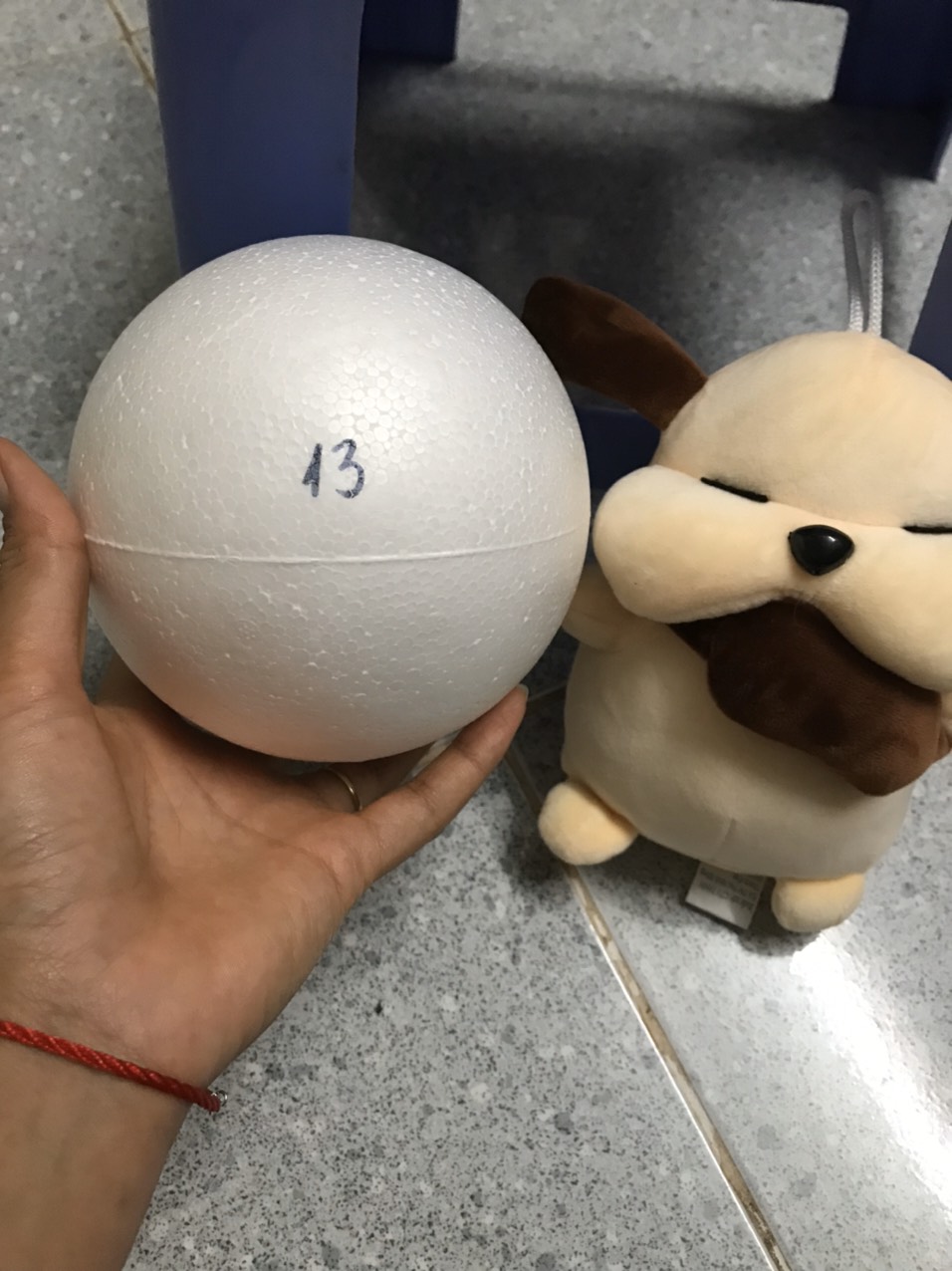 Quả Cầu Xốp Đường Kính 20cm