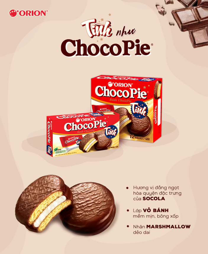[Siêu thị WinMart] - Bánh Choco-Pie Orion hộp 396g