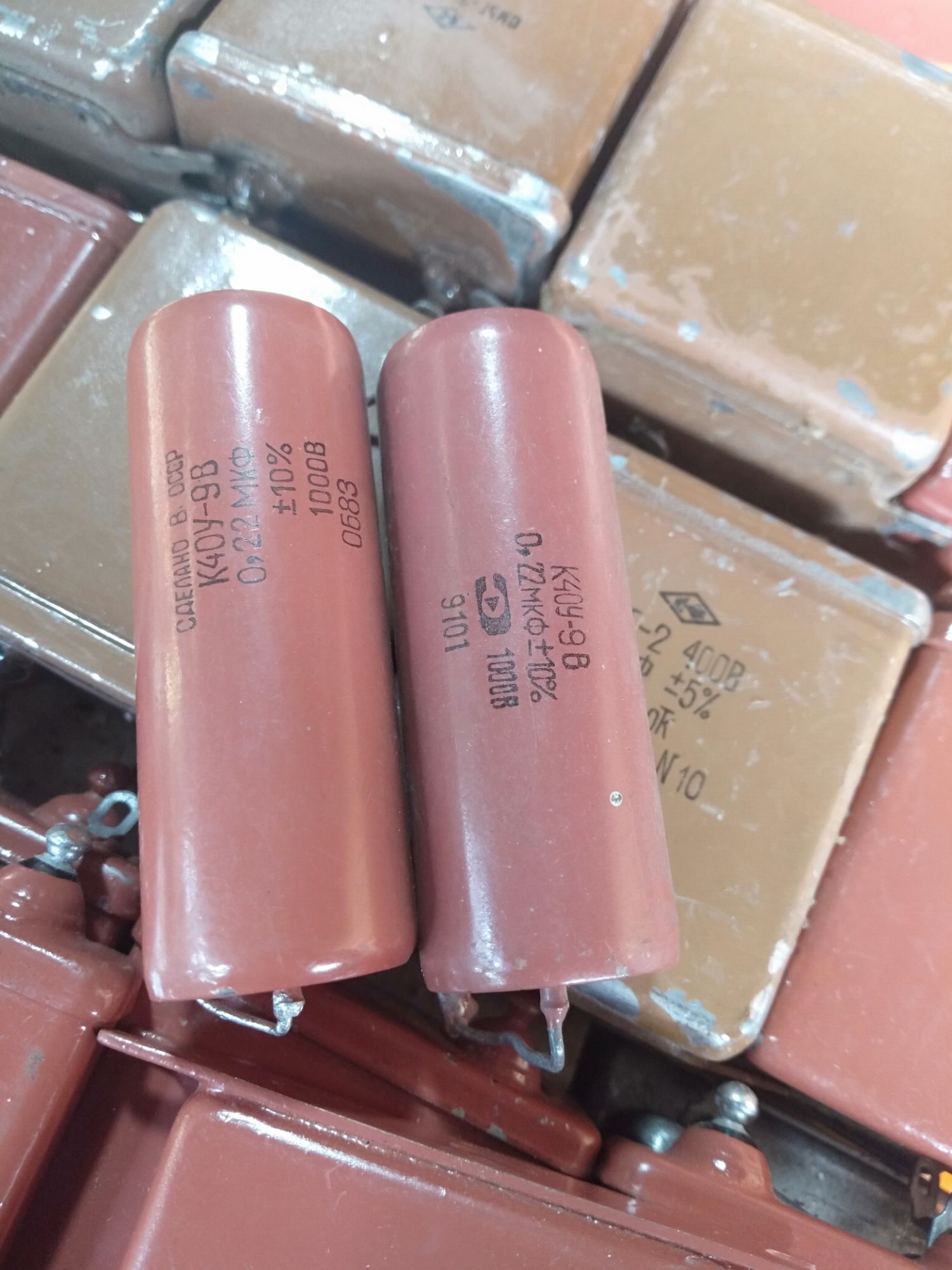 Tụ Nga 0.22uf 1000v