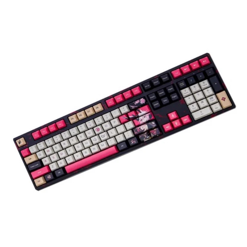 Bàn Phím Cơ Chuyên Game Có Dây - AKKO AKKO 5108S Honkai Impact 3rd Yae Sakura | RGB| Hotswap| Foam Tiêu Âm| PBT Dyesub | JDA Profile | AKKO CS Crystal Switch | Hàng Chính Hãng