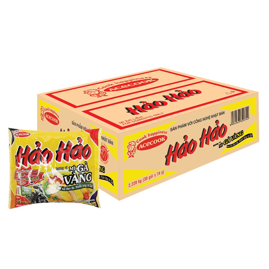 1 Gói Mì Tôm Hảo Hảo các vị (75g/gói)