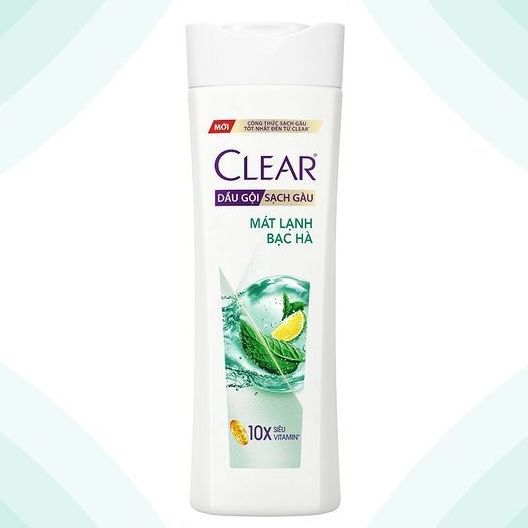 Dầu gội đầu clear mát lạnh bạc hà 340g