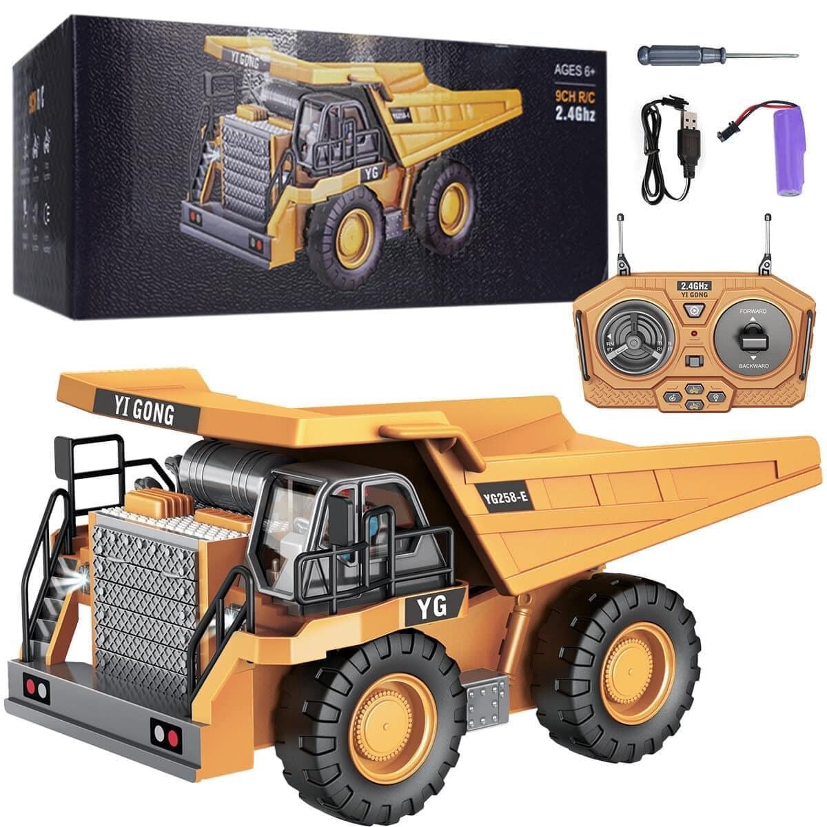 Xe Ben cao cấp bằng kim loại điều khiển từ xa 6 kênh
