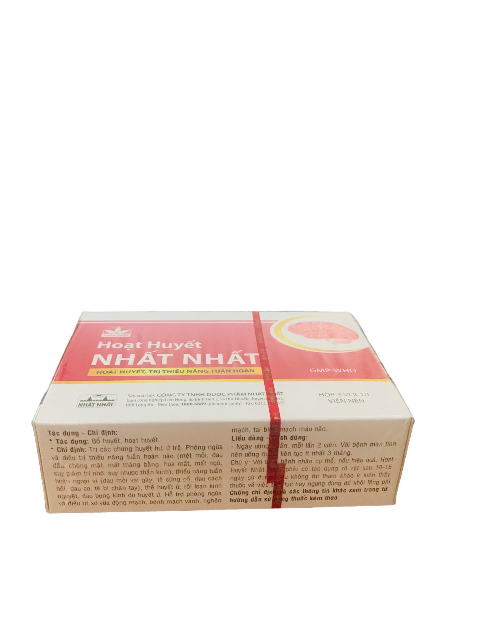Hoạt huyết , thông mạch NHẤT NHẤT