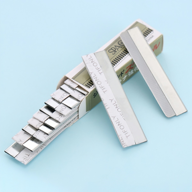 1 pc of 10 PCs eyebrow shaver stainless steel Professional Makeup Eyebrow blade double sharp-Hause