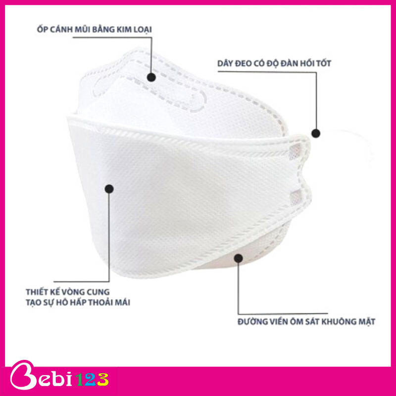 Gói 10 khẩu trang người lớn DC Mask KF94