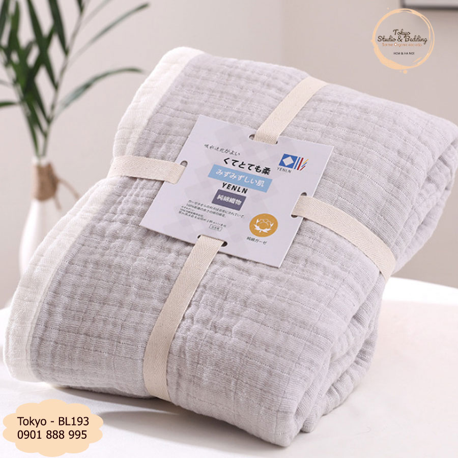 A47_Chăn Thu Xô Organic Cotton Dòng Phổ thông/Basic
