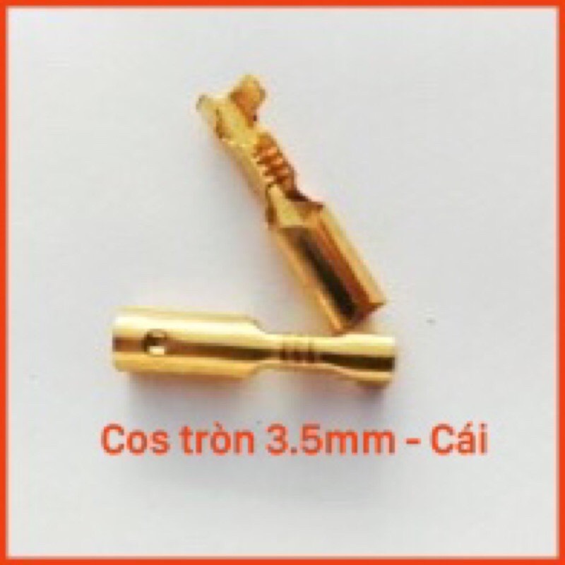 Cos tròn 3.5mm - Đầu cái (Túi 50cái)