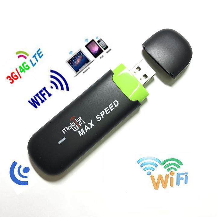 Usb dcom 3g phát wi fi mobile wi fi max speed tốc độ 21mbps – dùng đa mạng