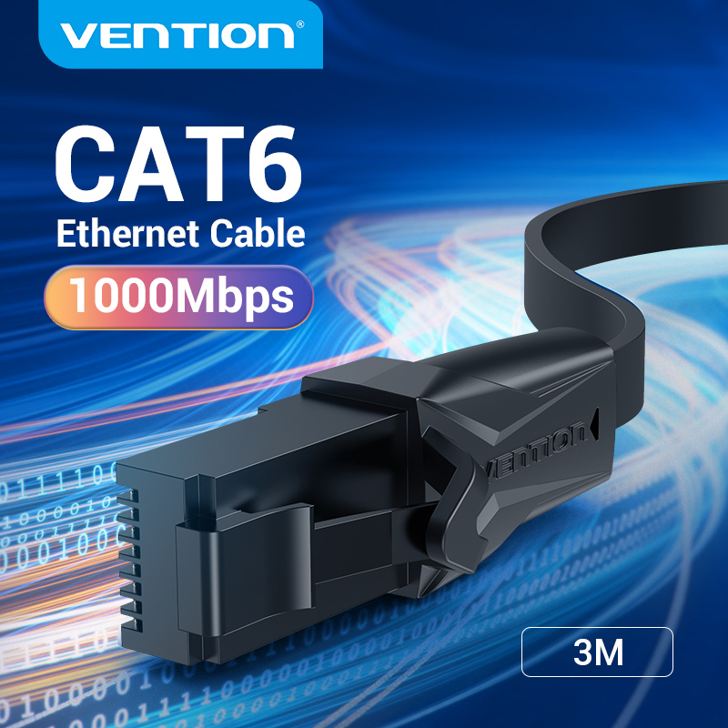 Vention Ethernet Cable Cat6 Lan Cable UTP RJ45 Network Patch Cable 10m 15m For PS PC Computer Modem Router Cat 6 Cable Ethernet