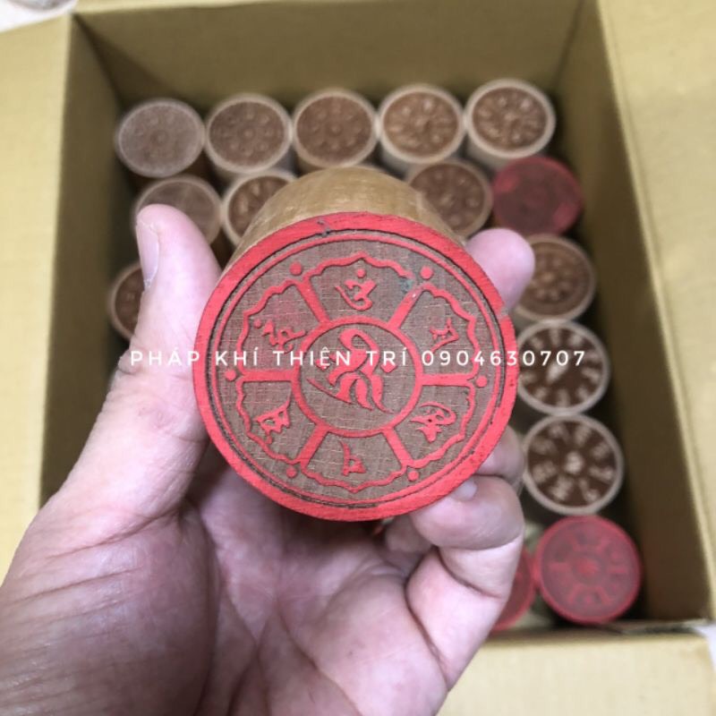 Seal/ấn Tantrism-peach wood