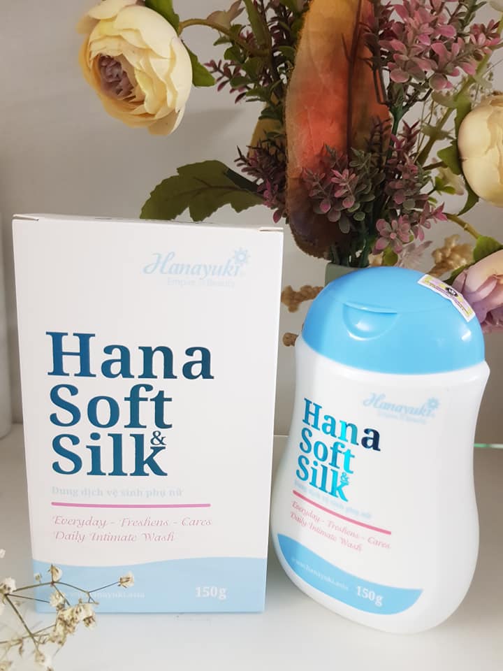 [Chính Hãng]Dung Dịch Vệ Sinh Phụ Nữ Hana Soft Silk Hanayuki 150ml