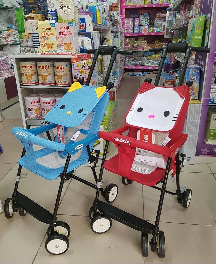 Xe đẩy du lịch Seebaby QQ1-2 gập siêu gọn nhẹ