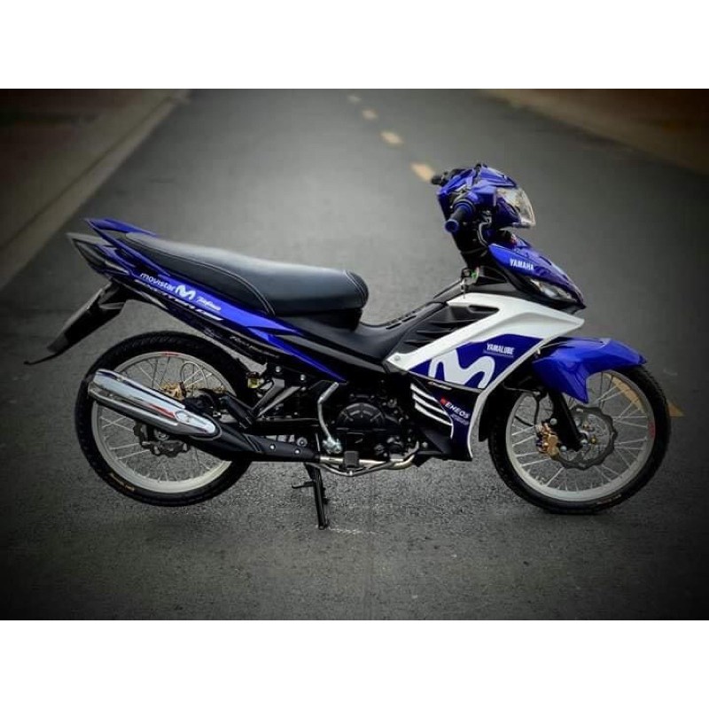 Tem rời Exciter 135 Movistar Xanh trắng