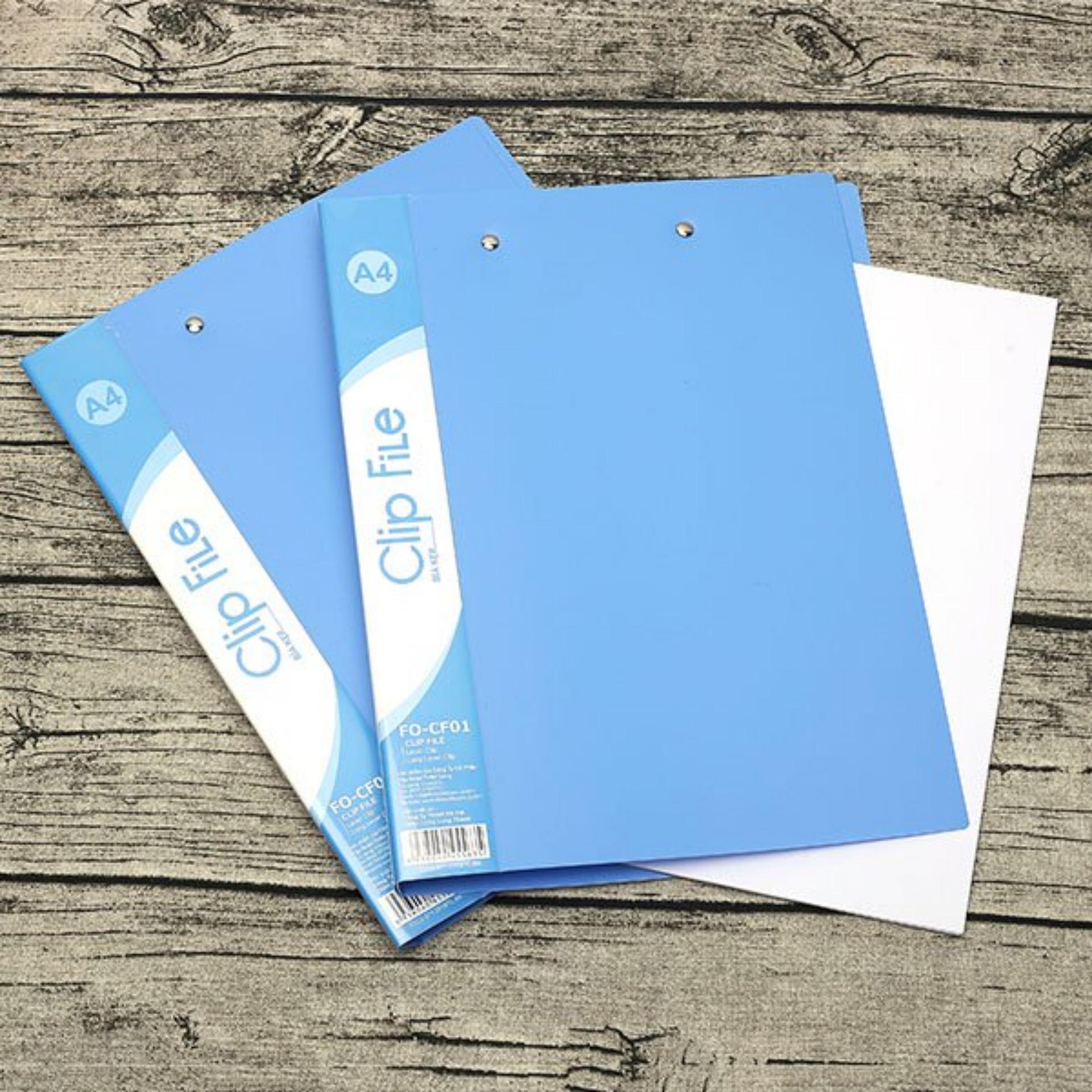Combo 4 Bìa kẹp A4 Flexoffice FO-CF01