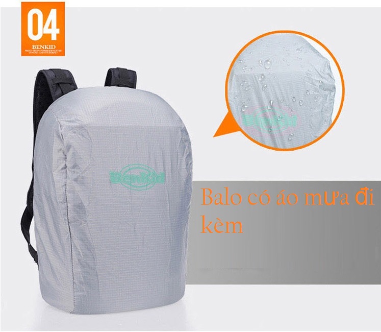 [HCM]Balo máy ảnh chuyên dụng Benkid 350aw.(Tiêu chuẩn Lowepro protatic 350aw)