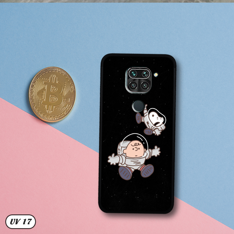 Ốp Xiaomi Redmi Note 9 lưng nhám -ngộ nghĩnh