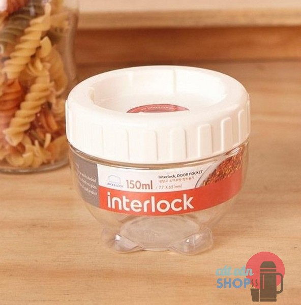 Bộ 3 hộp bảo quản Interlock Lock&Lock INL201S3
