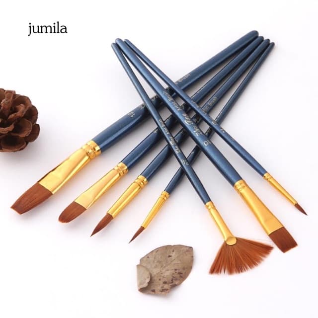 Bộ 7 cây cọ vẽ bằng nylon cao cấp