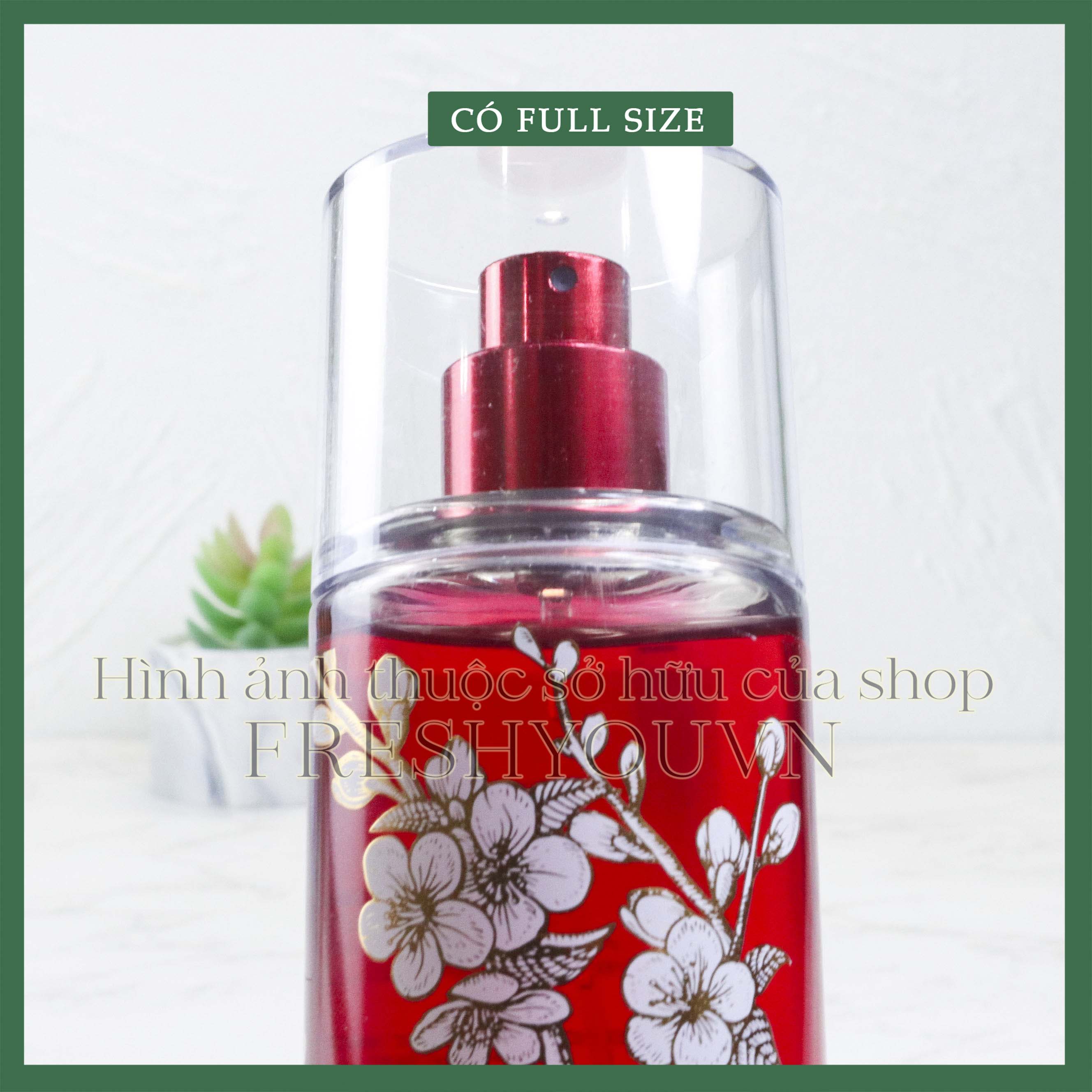 Japanese Cherry Blossom - 10ml & 30ml Xịt Thơm Toàn Thân Body Mist Bath & Body Works - Hoa