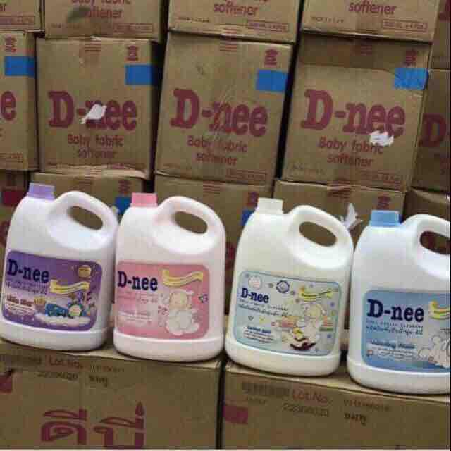 Nước Xả vải màu trắng Dnee 3000ml Thái Lan