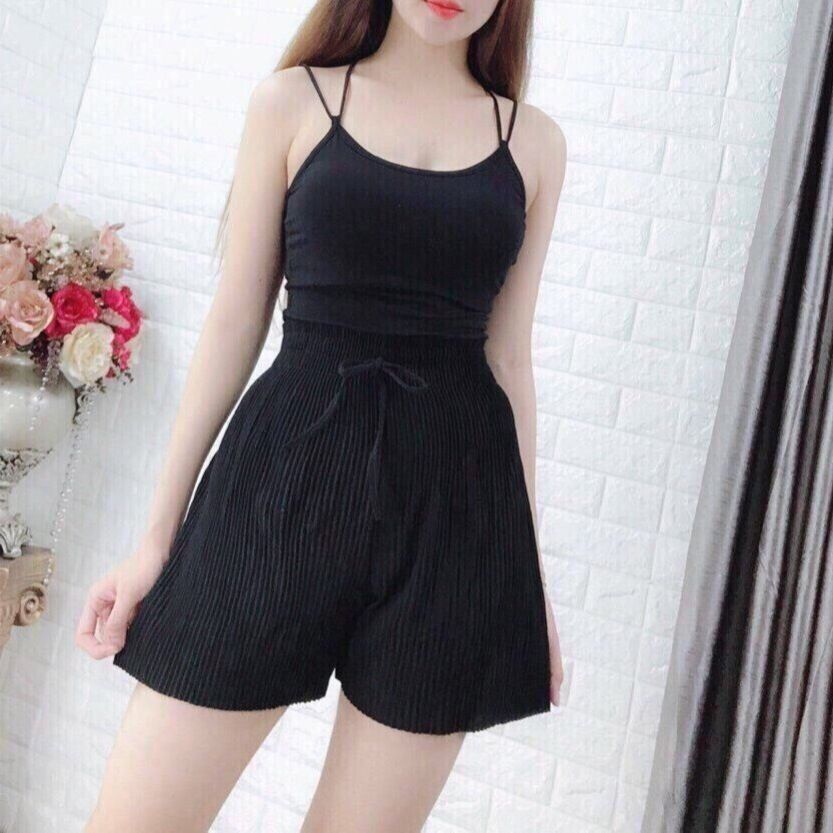 [HCM]Quần đùi dập ly Freesize dưới 60kg tùy chiều cao, Quần đùi nữ (NHIỀU MẪU)