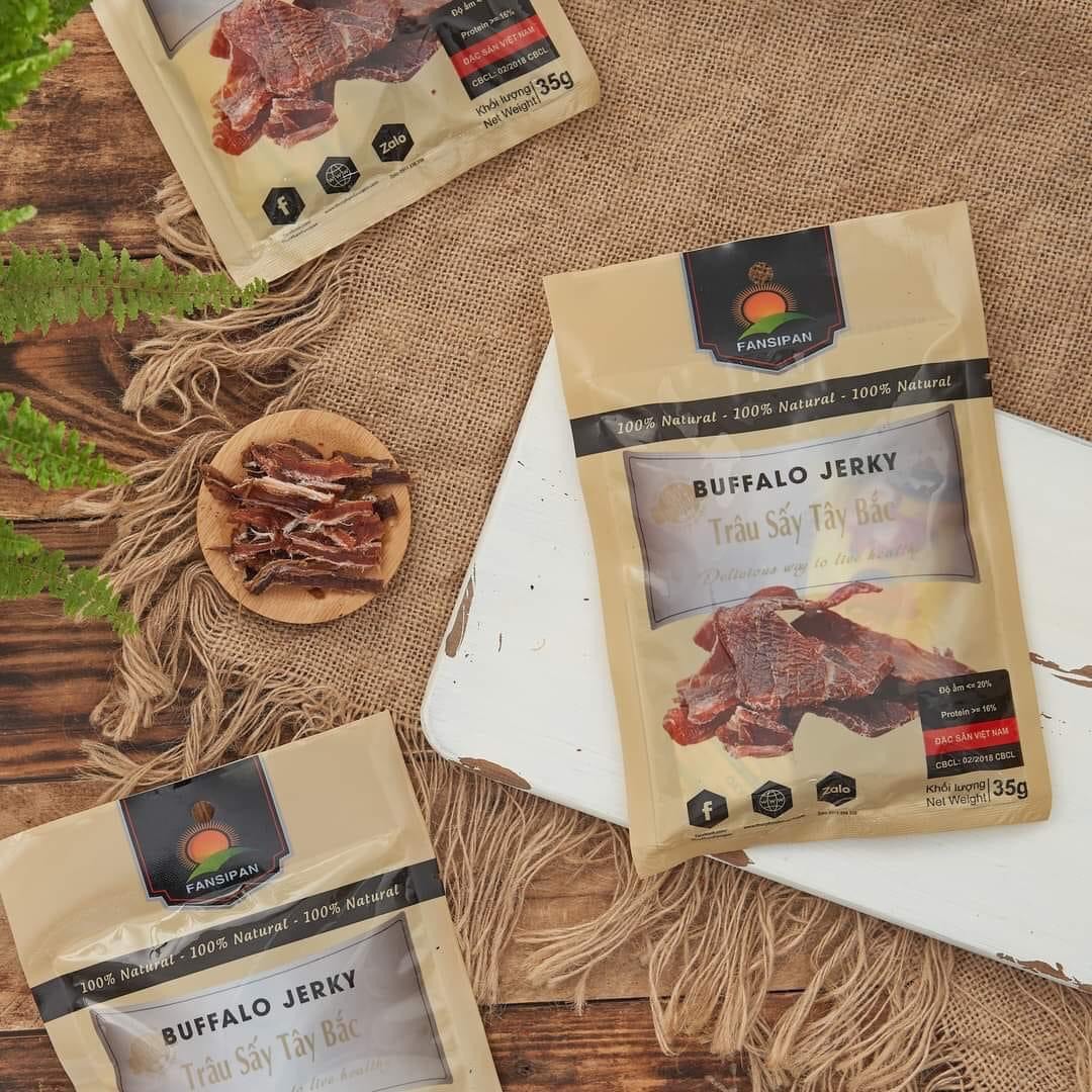 Thịt Trâu Gác Bếp Fansipan 35gr