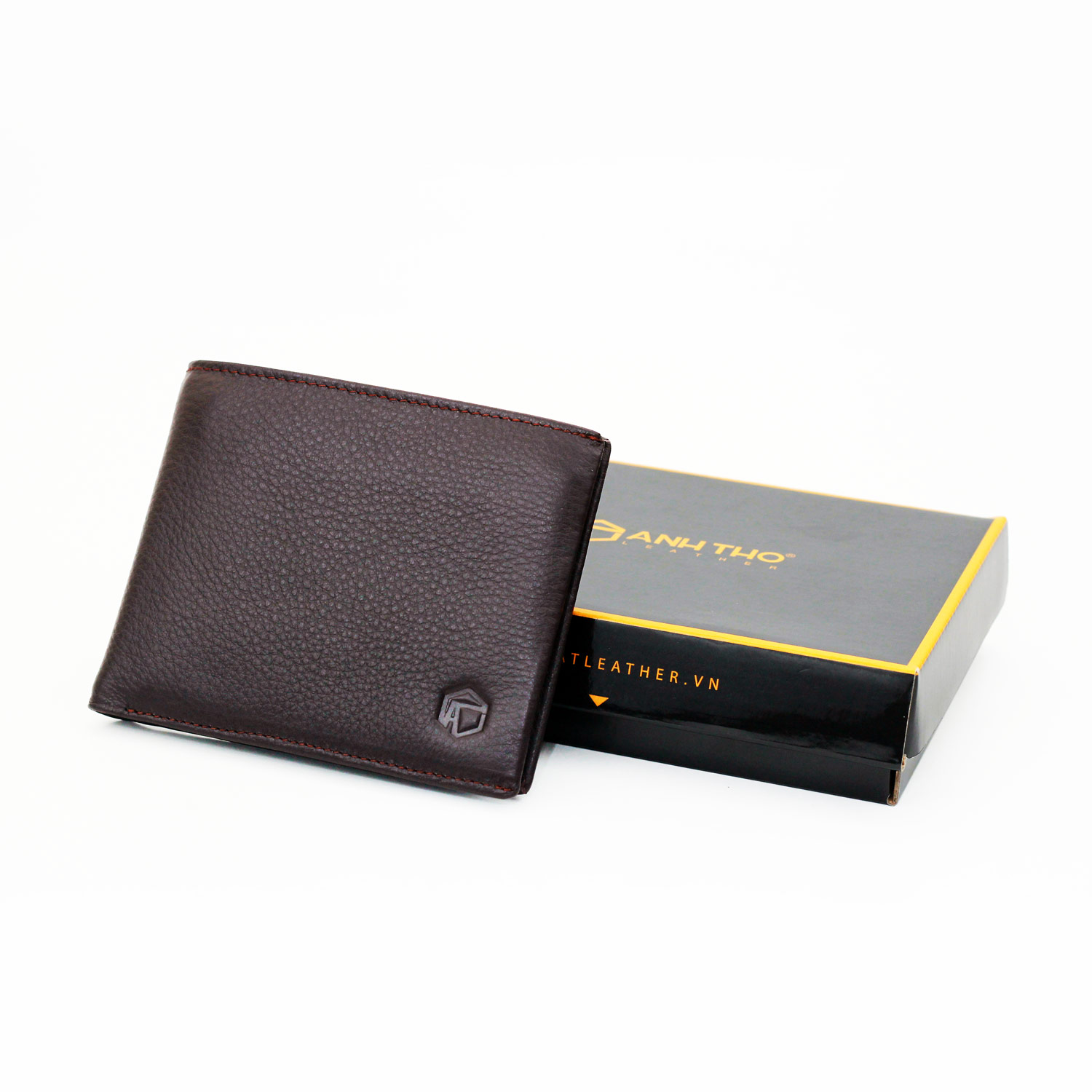 Ví da bò Anh Tho Leather MIN-03 | Cánh lật