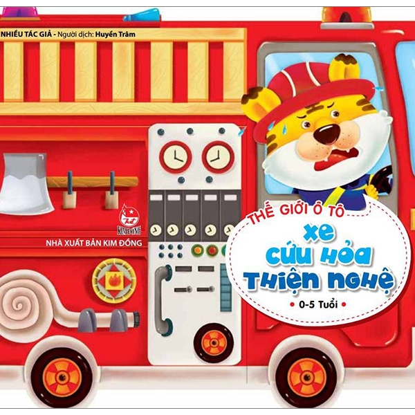 Fahasa - Thế Giới Ô Tô: Xe Cứu Hoả Thiện Nghệ (Tái Bản 2019)