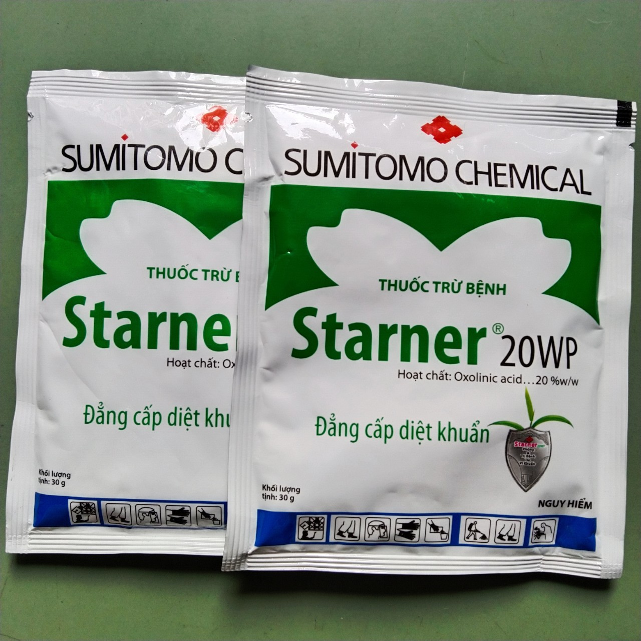 Thuốc trừ bệnh starner 20wp gói 30 gram nhật bản đặc trừ vi khuẩn gây thối nhũn lá, rễ