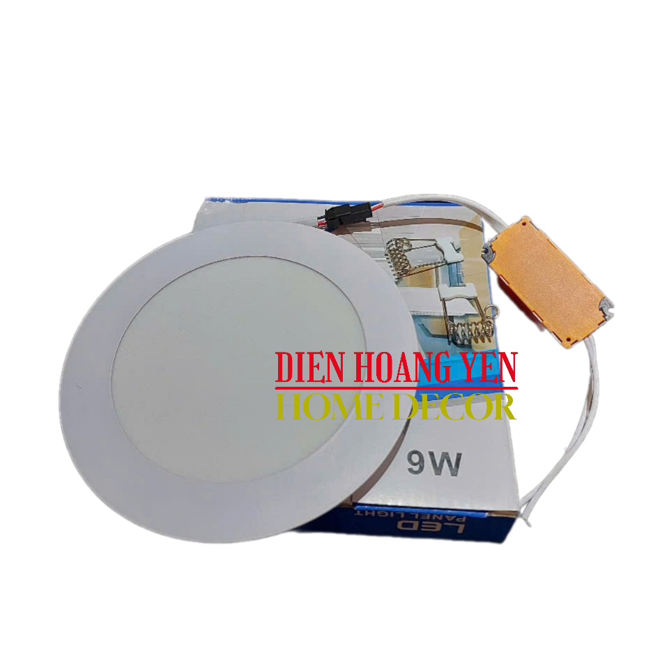 Bộ 10 đèn led âm trần 9W 3 màu 3 chế độ - PHI 130mm