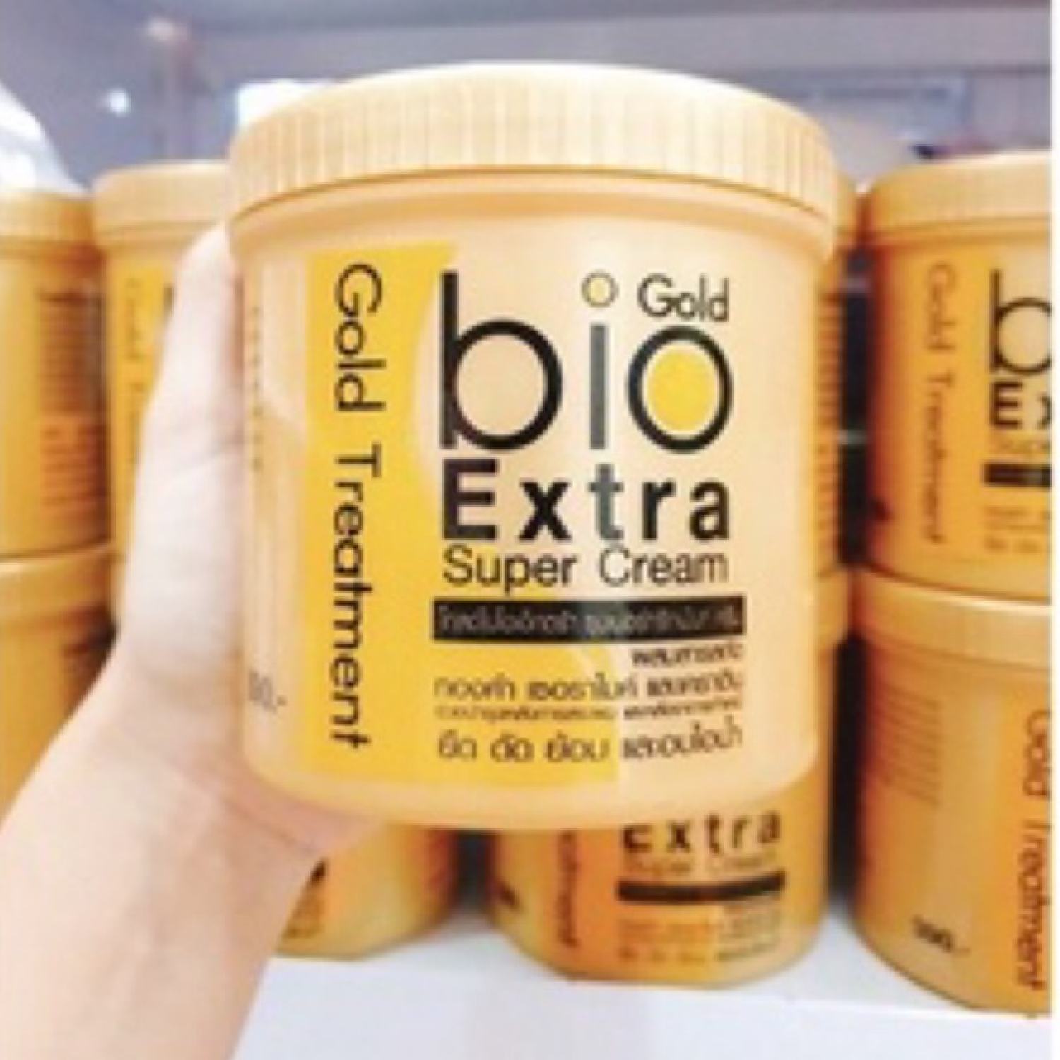 Ủ tóc siêu mượt bio extra golg treatment 500ml thái lan