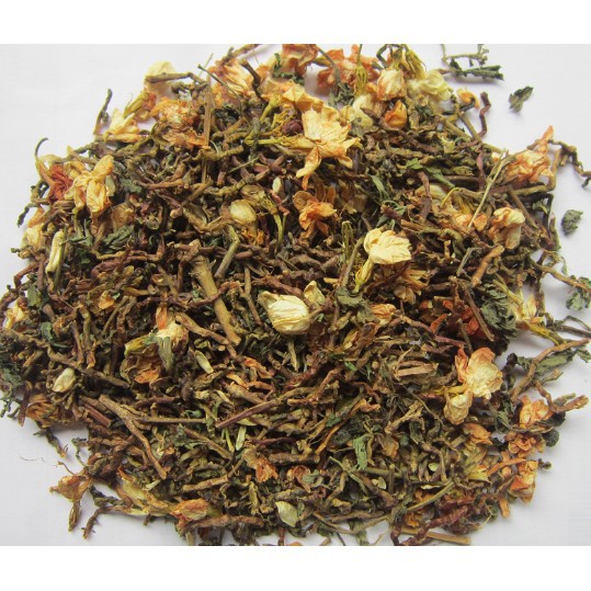 1kg trà sơn mật hồng sâm an thần mát gan.