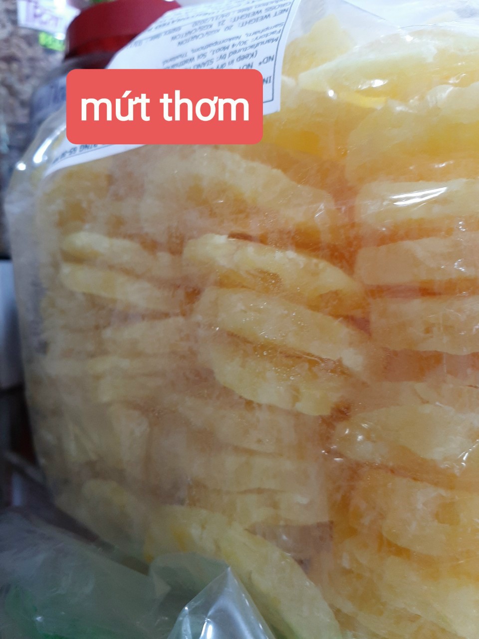 500G MỨT THƠM  SẤY DẺO ăn vặt