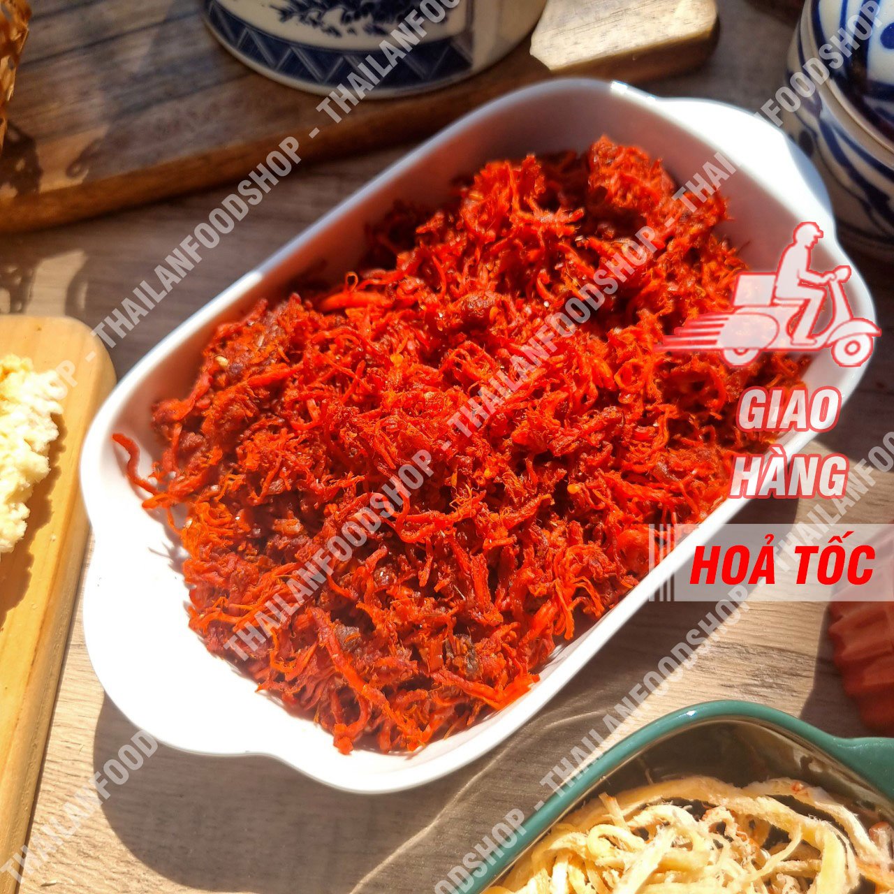 Khô Bò Sợi Vụn - Lon 300gr