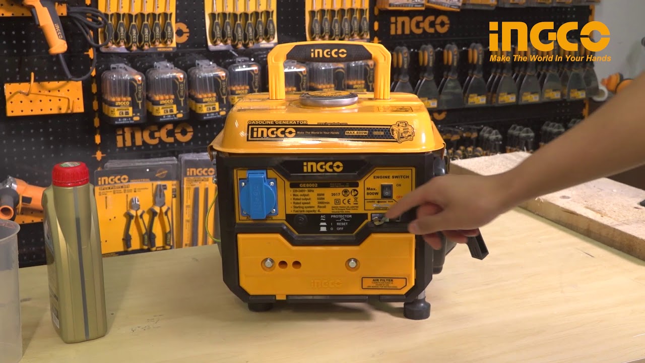 MÁY PHÁT ĐIỆN DÙNG XĂNG GE8002