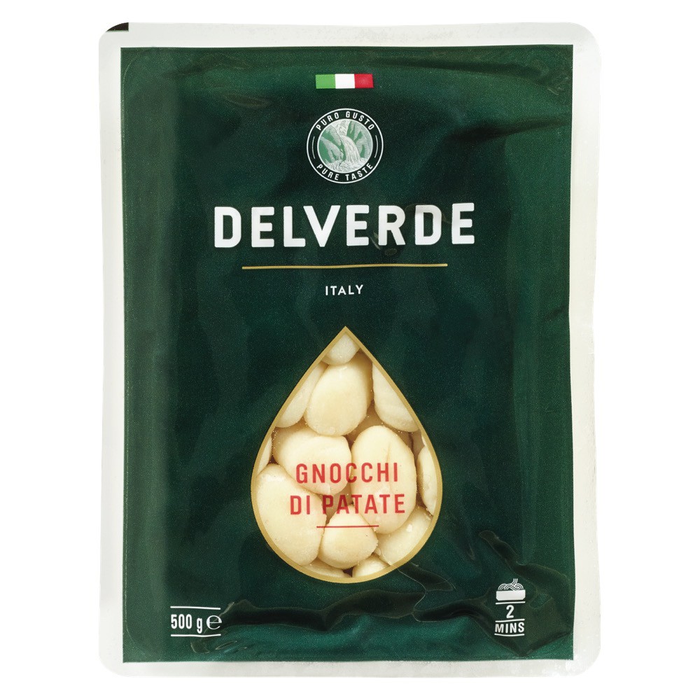 Mì khoai tây viên ý delverde - gnocchi di patate 500g