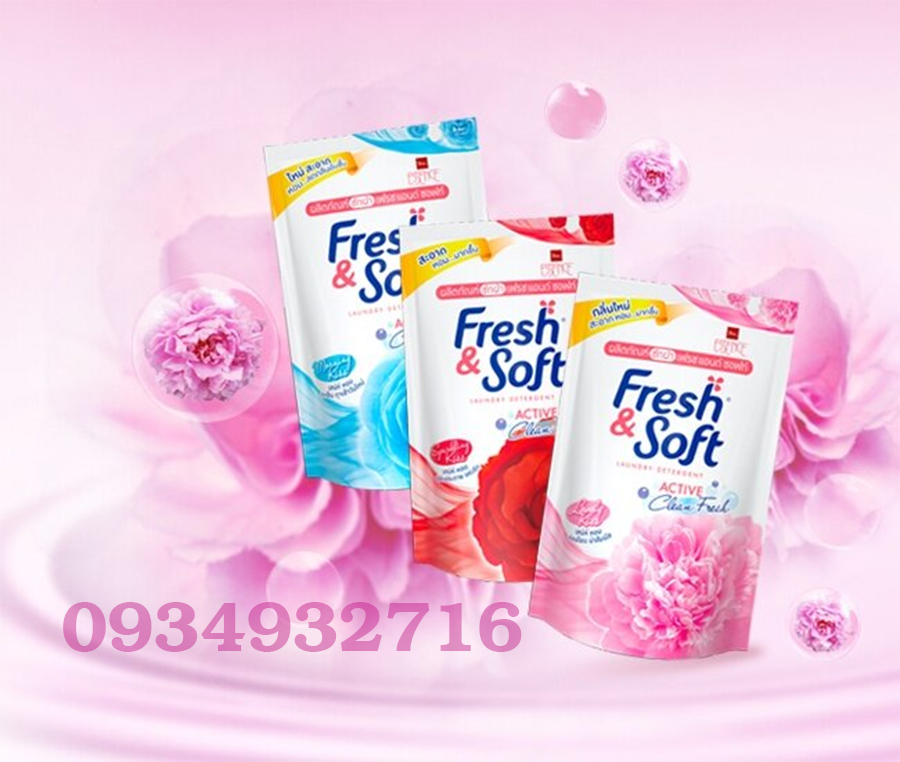 Nước Xả Vải Fresh Soft Thái Lan Túi 550ml