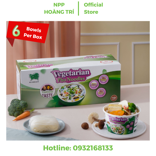 Phở Tô Chay Lá Bồ Đề ( Thùng 6 Tô )