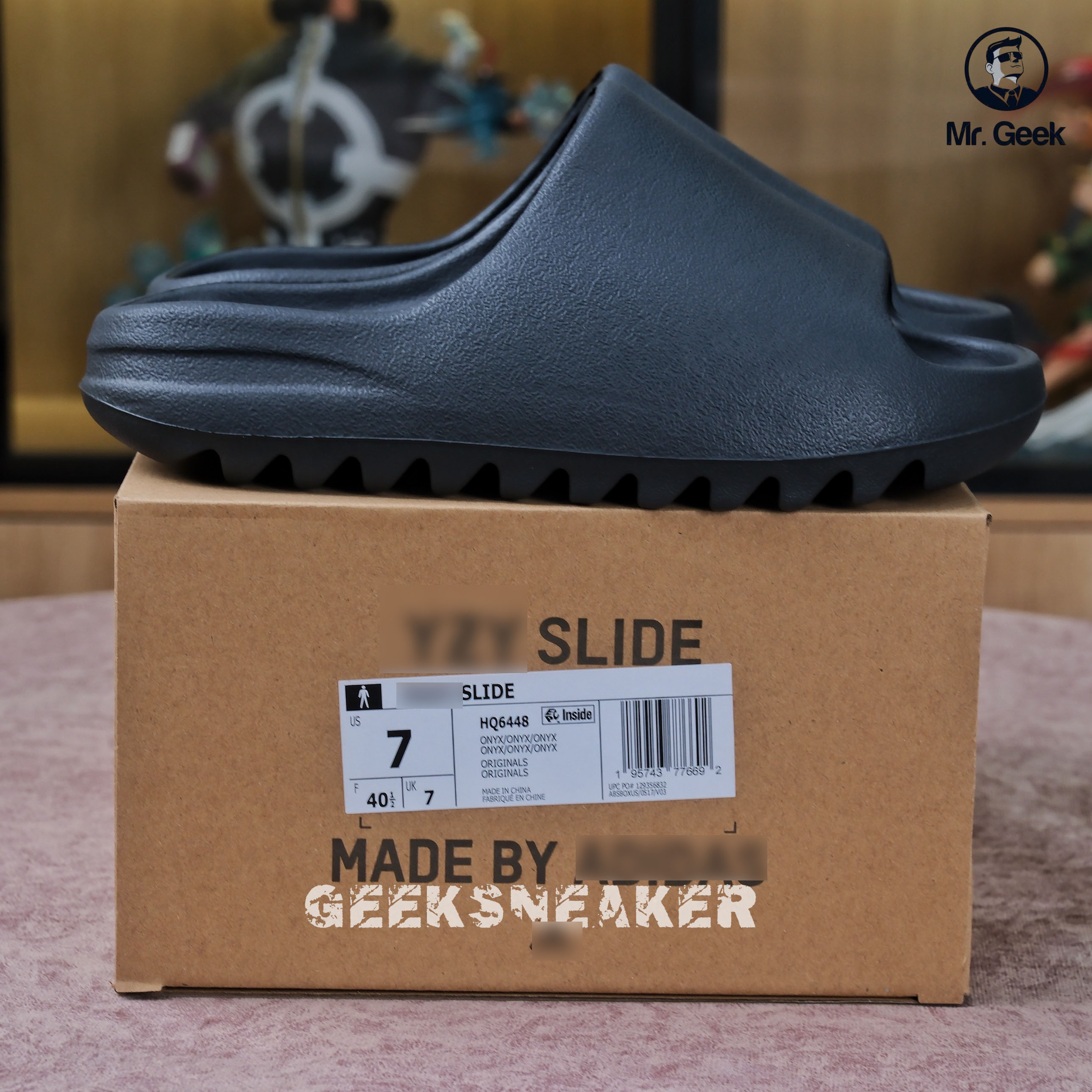 [GeekSneaker] Full Box | Dép Yz Slide - SS22 Vân Nhám Siêu đẹp