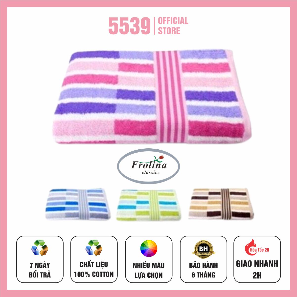 Thailand premium soft smooth fast drying towel frolina face towel suitable