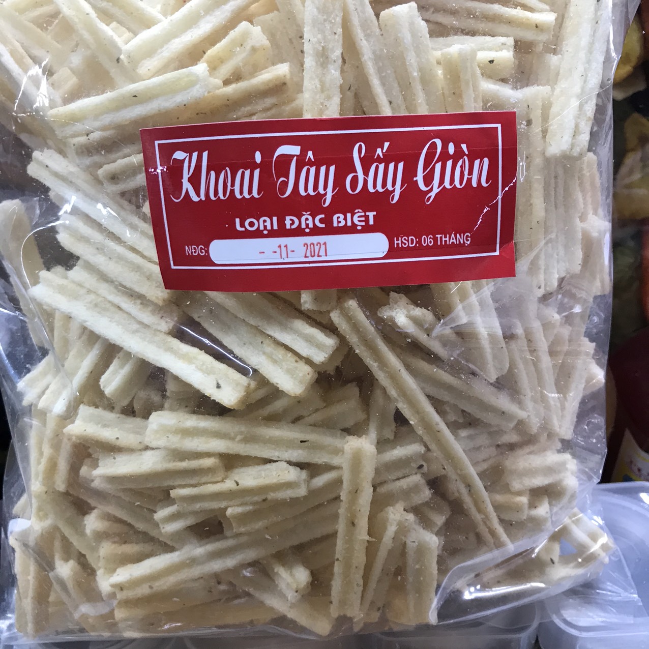 250 gram khoai tây sấy giòn đà lạt
