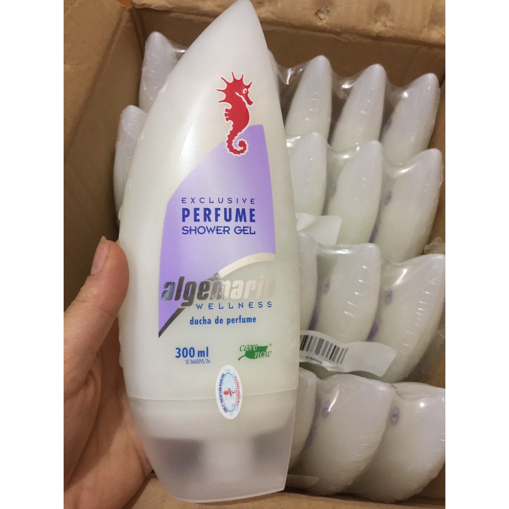 Combo 2 Chai Sữa Tắm Cá Ngựa Algemarin Đức 300ml
