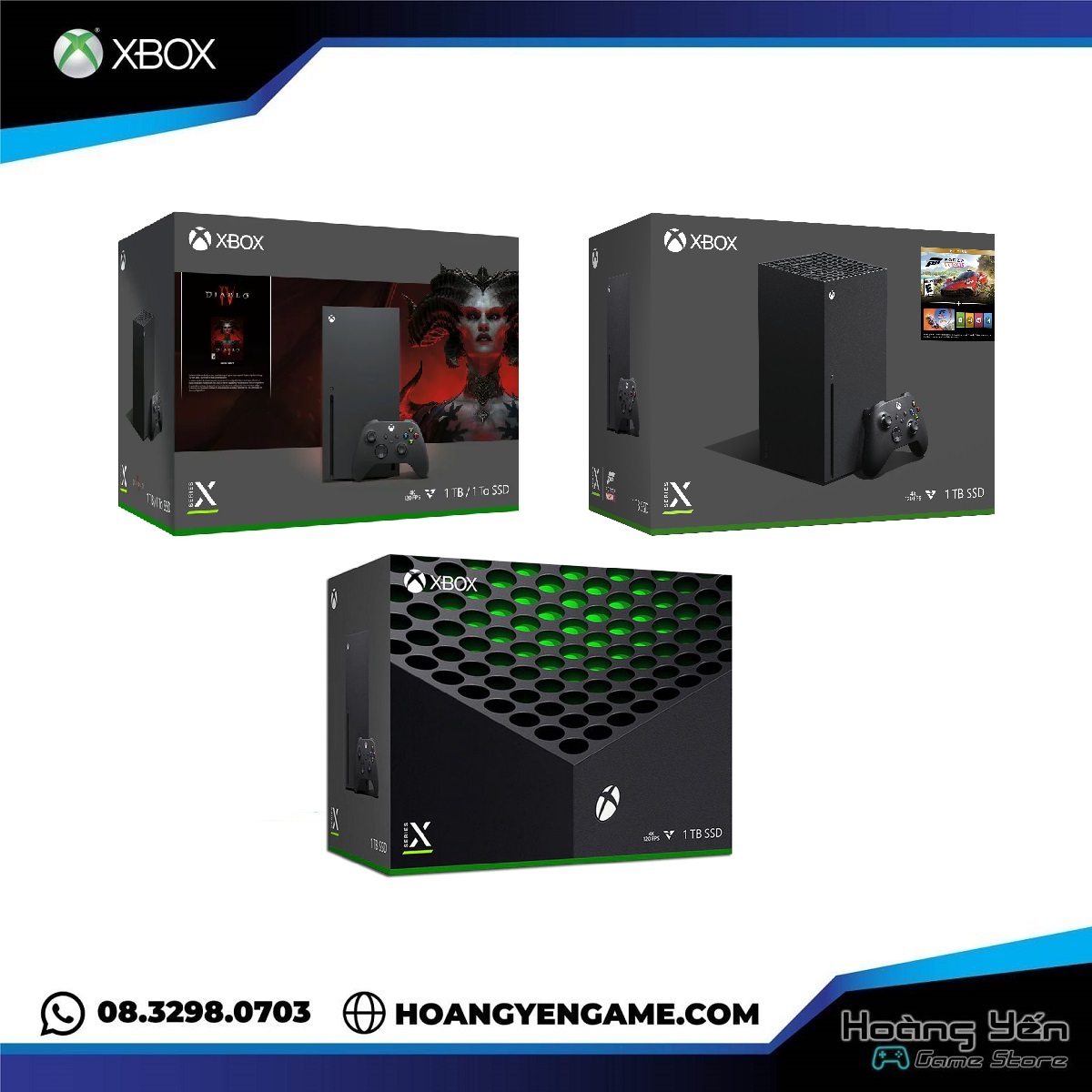 Máy Xbox Series X Chính Hãng Microsoft - 1 Year Warranty